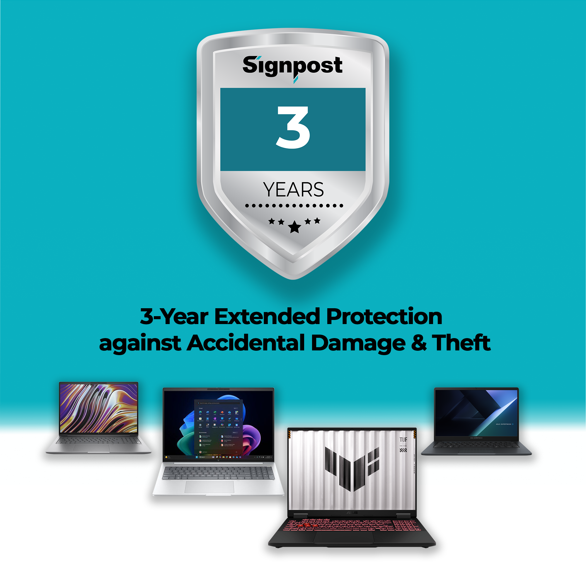 3 jaar Accidentele Schade- & Diefstalbescherming – € 99,00